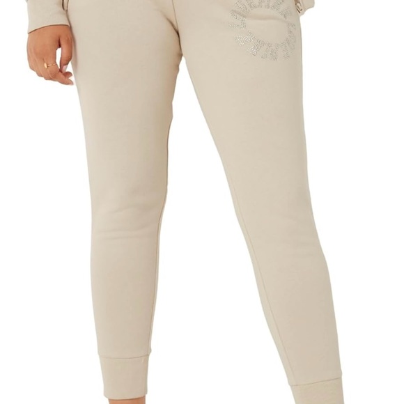 VS PINK beige joggers! - Picture 3 of 8